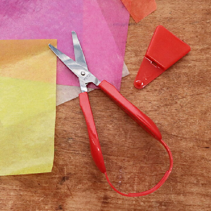 楽天市場 イギリス ペタ社 イージーグリップ はさみ 子供 ハサミ はさみ 入園入学 握りやすい キッズ かわいい メール便対象品 Slowworks