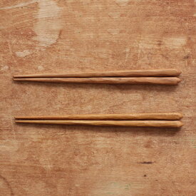 日本製 オイル仕上げ こども箸 18cm 【子供 箸 木製 天然木 桜 鉄木 お弁当】 【メール便対象品】