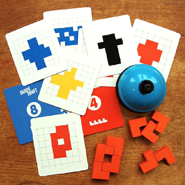 楽天市場 ゲーム パズル おもちゃ 絵合わせ 木製 知育玩具 子供 Stem教育 ステム教育 科学 技術 工学 数学 イギリス Stem シェイプシフト ゲーム Slowworks