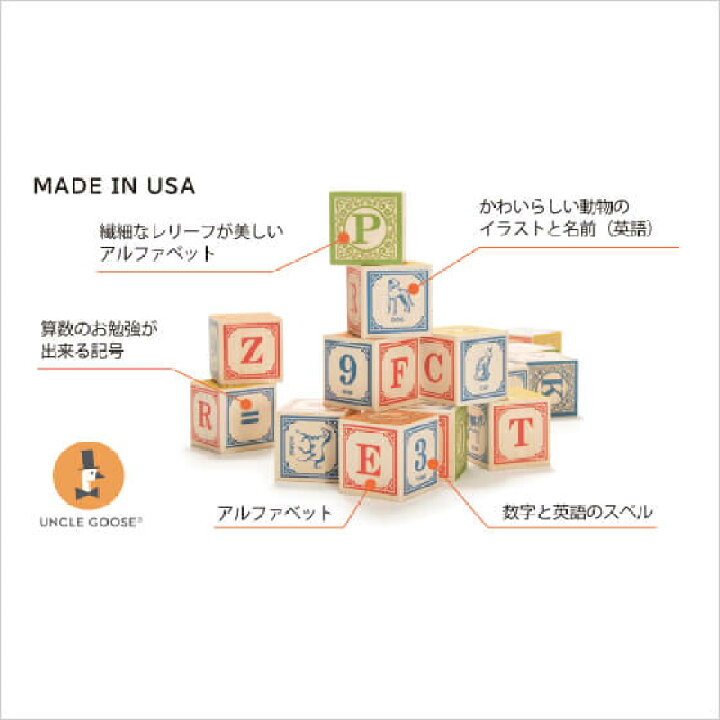 楽天市場 ブロック 積み木 積木 つみき Abc 英語 数字 木製 おもちゃ 木のおもちゃ 木製玩具 知育玩具 出産祝い 誕生日 インテリア ベビー キッズ アメリカ Uncle Goose アンクルグース Abcブロック Slowworks 楽天市場 ブロック 積み木 積木 つみき Abc 英語 数字 木製 おもちゃ 木のおもちゃ 木製玩具 知育玩具 出産祝い 誕生日 インテリア ベビー キッズ アメリカ Uncle Goose アンクルグース Abcブロック Slowworks