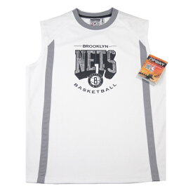 ZIPWAY【BOYSサイズ★NBA公式ライセンス★変則的なライン使い】BROOKLYN NETS ゲームシャツ【ホワイト 白】新品 ジップウェイ ボーイズ メンズ レディース 男女兼用 ユニホーム ブルックリン ネッツ バスケットボール adidas Majestic Mitchell&Ness HIP HOP【NEW YORK買付】