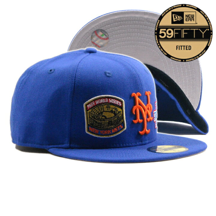 楽天市場】NEW ERA【59FIFTY☆存在感あるWパッチ☆通算2回の優勝記念 