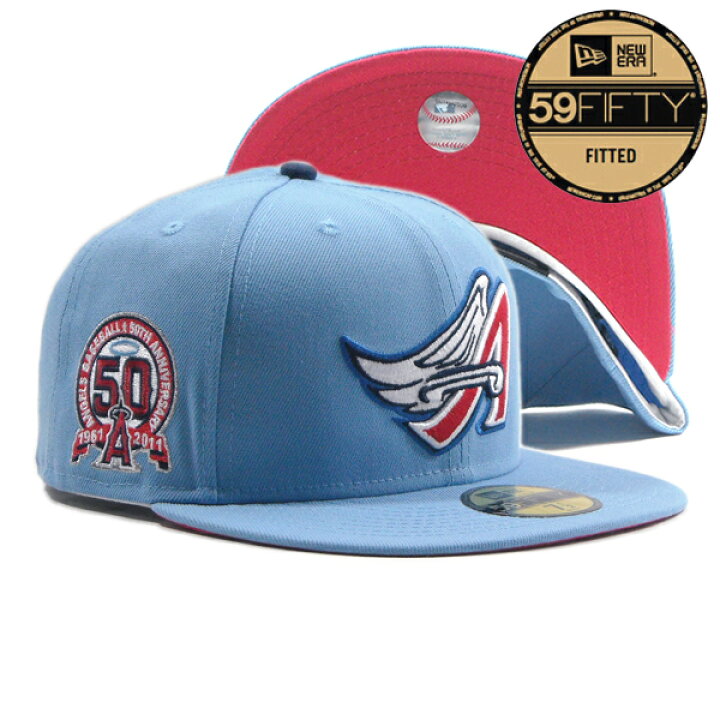 楽天市場】NEW ERA【59FIFTY☆球団設立50周年記念サイドパッチ】MLB 