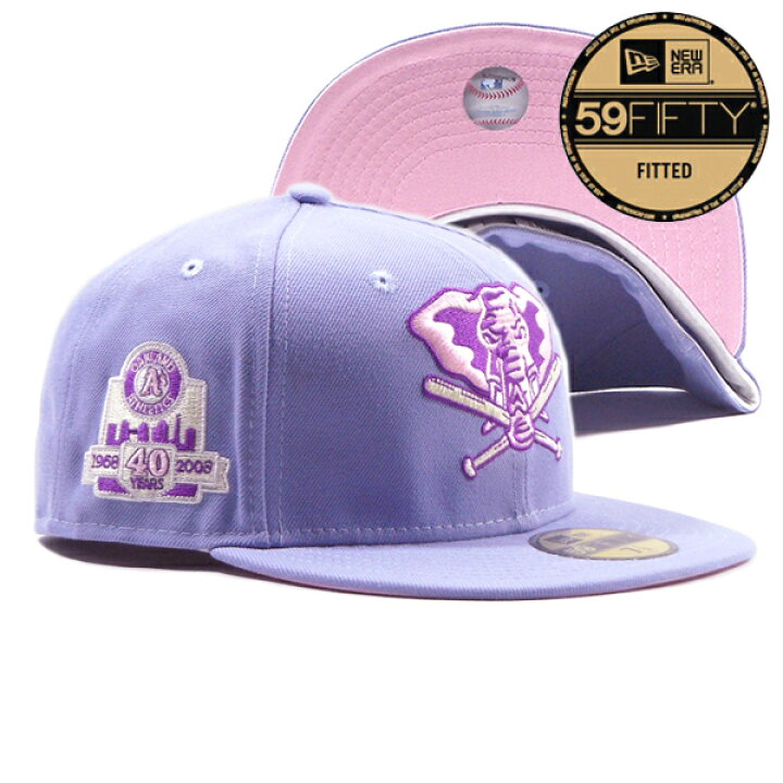 楽天市場】NEW ERA【激レア☆59FIFTY☆球団設立40周年サイドパッチ 