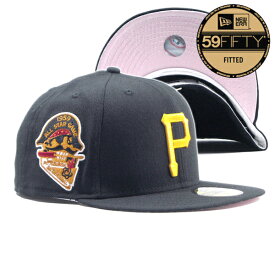 NEW ERA【59FIFTY★1959年ALL STAR GAMEサイドパッチ】MLB Pittsburgh Pirates ベースボールキャップ【ブラック 黒】新品 ニューエラ キャップ メンズ レディース 男女兼用 ピッツバーグパイレーツ 野球 メジャーリーグ ヒップホップ ダンス HIP HOP【NEW YORK買い付け】