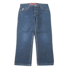 GUESS JEANS【LADYSサイズ★2000年代初期の希少なMADE IN USA★海外限定】デニムパンツ【ネイビー 紺】ゲス ジーンズ レディース ゲスパン Calvin Klein カルバンクライン TOMMY HILFIGER トミーヒルフィガー ガールズ ヒップホップ ダンス HIP HOP【NEW YORK買付】【中古】