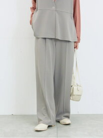 ストレートパンツ(セットアップ可) Samansa Mos2 blue サマンサモスモス パンツ その他のパンツ カーキグリーン グレー ブラウン[Rakuten Fashion]