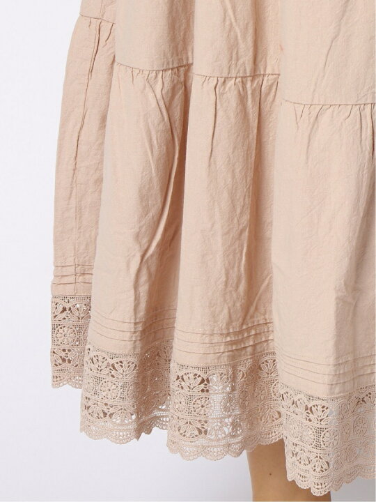 楽天市場】【SALE／50%OFF】Samansa Mos2/ティアード裾レーススカート  