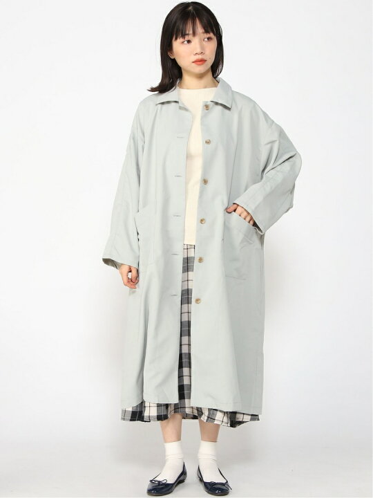 楽天市場】【SALE／50%OFF】blue/ロングステンカラーコート Samansa 