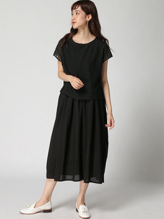 楽天市場】【SALE／30%OFF】レース2枚セットワンピース Samansa Mos2