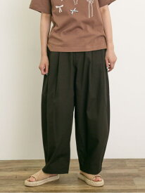 【SALE／35%OFF】【M/Lサイズ】パン屋さんみたいなタックパンツ Samansa Mos2 サマンサモスモス パンツ その他のパンツ グレー ホワイト ベージュ【RBA_E】【送料無料】[Rakuten Fashion]