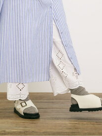 【SALE／30%OFF】【M/Lサイズ】カット切替ぺチパンツ Samansa Mos2 サマンサモスモス パンツ その他のパンツ ベージュ ブラック ホワイト【RBA_E】【送料無料】[Rakuten Fashion]