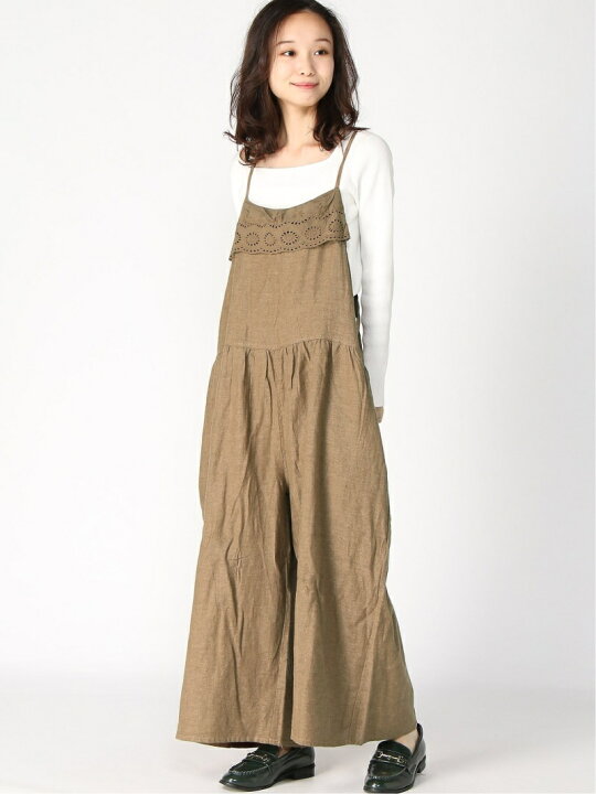 楽天市場】【SALE／70%OFF】スカラップレースキャミサロペット Samansa 