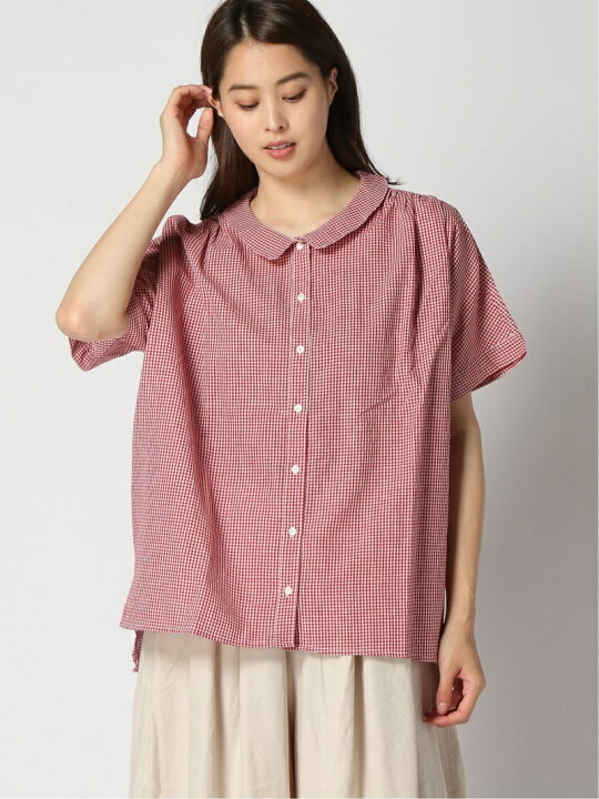 楽天市場】【SALE／68%OFF】Samansa Mos2/ギンガムチェックブラウス 