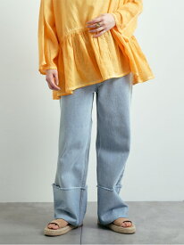 【SALE／24%OFF】デニムロールアップパンツ SM2 サマンサモスモス パンツ その他のパンツ ブルー ネイビー【RBA_E】【送料無料】[Rakuten Fashion]