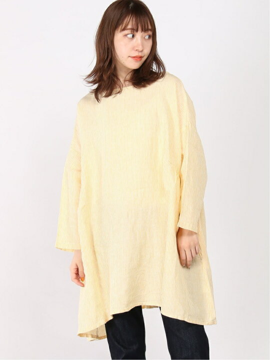 楽天市場】リトアニアリネン前後着チュニックブラウス Samansa Mos2  