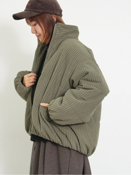 楽天市場】【SALE／51%OFF】コーデュロイ中綿ブルゾン Samansa Mos2 