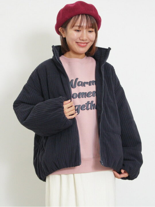 楽天市場】【SALE／51%OFF】コーデュロイ中綿ブルゾン Samansa Mos2 