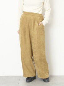 【SALE／60%OFF】【M/Lサイズ】裾絞りタックパンツ Samansa Mos2 サマンサモスモス パンツ その他のパンツ ホワイト カーキグリーン ピンク ネイビー【RBA_E】[Rakuten Fashion]