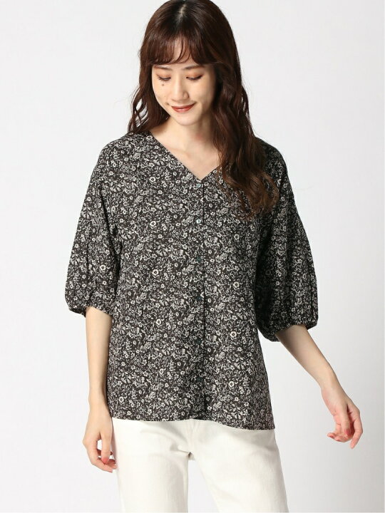 楽天市場】【SALE／70%OFF】花柄Vネックブラウス Samansa Mos2  