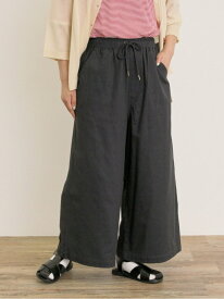 【SALE／45%OFF】【M/Lサイズ】ツイルストレートパンツ Samansa Mos2 サマンサモスモス パンツ その他のパンツ ベージュ グレー【RBA_E】[Rakuten Fashion]