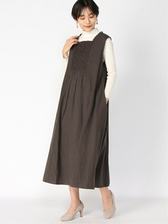 楽天市場】【SALE／70%OFF】胸元レースノースリワンピース Samansa  