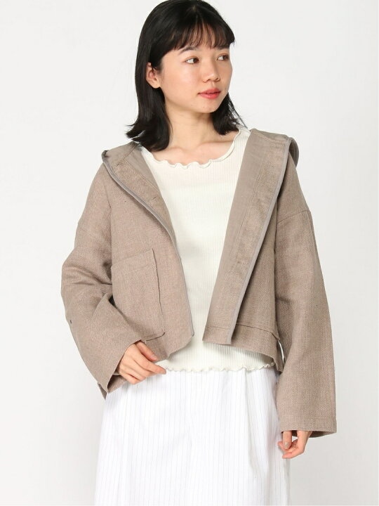 楽天市場】【SALE／50%OFF】ショートフードジャケット Samansa Mos2 