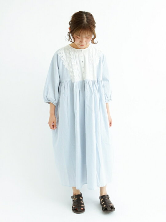 楽天市場】【SALE／60%OFF】Samansa Mos2/胸元配色レースワンピース  