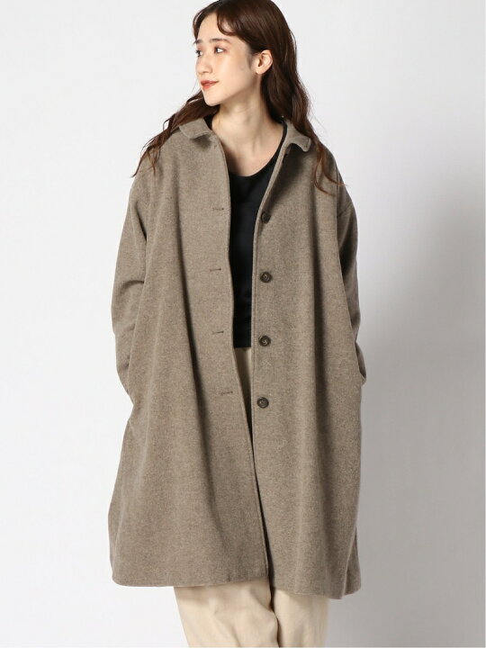 楽天市場】【SALE／30%OFF】レース背裏ウール混コート Samansa Mos2 