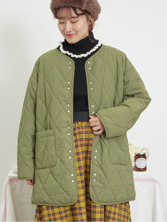 楽天市場】【SALE／48%OFF】キルトミドル丈コート Samansa Mos2 