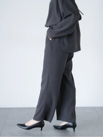 【SALE／50%OFF】【セレモニーアイテム】ジョーゼットパンツ(セットアップ可) sm2rhythm サマンサモスモス パンツ その他のパンツ ホワイト ブラック グレー【RBA_E】[Rakuten Fashion]