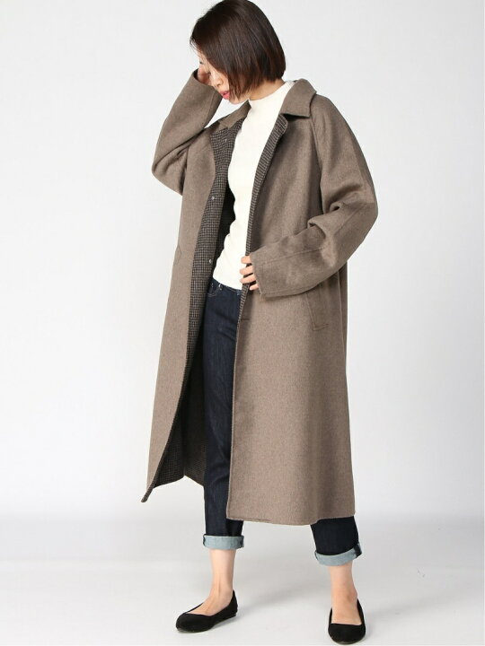 楽天市場】【SALE／70%OFF】Wフェイスロングコート Samansa Mos2 