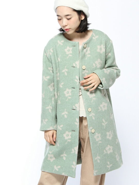 楽天市場】【SALE／60%OFF】大花柄コート Samansa Mos2 サマンサ 