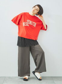 【SALE／30%OFF】チュールレイヤードパンツ SM2 サマンサモスモス パンツ その他のパンツ ブルー ベージュ グレー【RBA_E】【送料無料】[Rakuten Fashion]