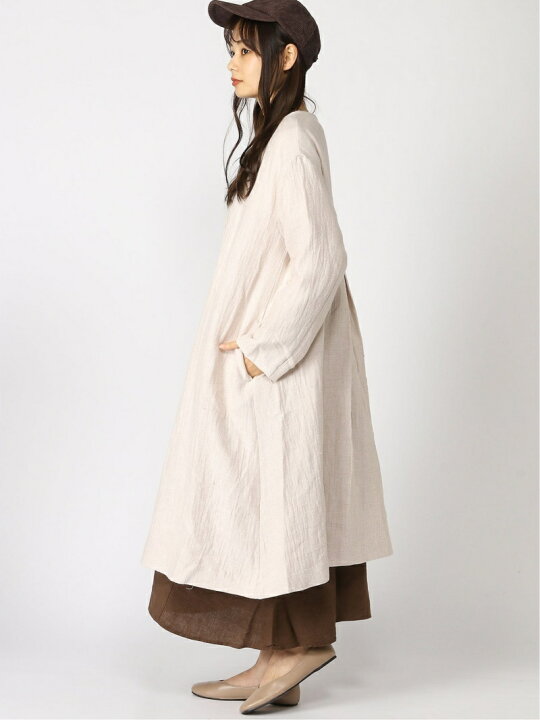 楽天市場】【SALE／70%OFF】綿麻ウールAラインコート Samansa Mos2 