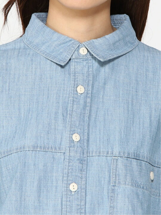 楽天市場】【SALE／50%OFF】Samansa Mos2/デニムシャツチュニック 