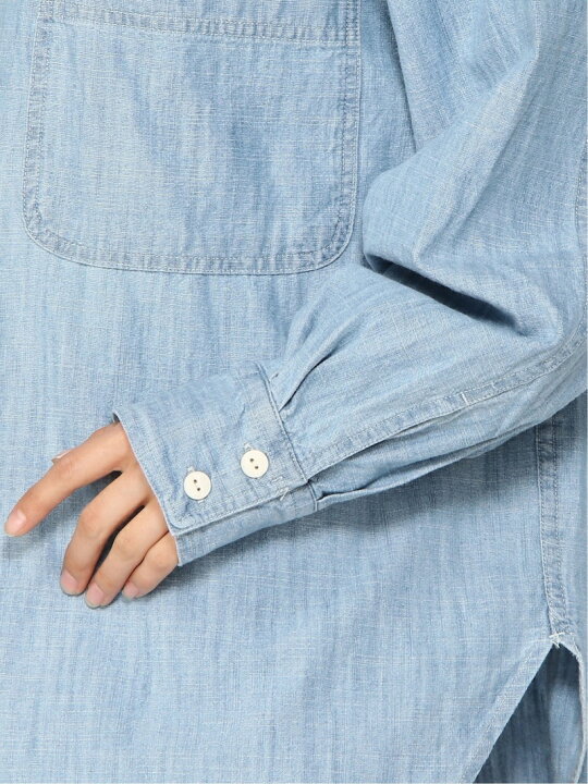 楽天市場】【SALE／50%OFF】Samansa Mos2/デニムシャツチュニック 