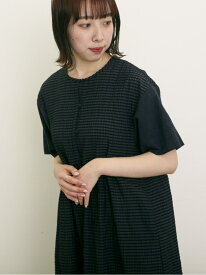 【SALE／42%OFF】【S/Mサイズ】オーバーレース切替ワンピース Samansa Mos2 サマンサモスモス ワンピース・ドレス ワンピース ブラック グリーン ベージュ【RBA_E】【送料無料】[Rakuten Fashion]