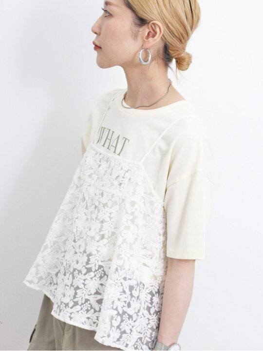 楽天市場】【SALE／40%OFF】◎前後2wayレースキャミブラウス Samansa 