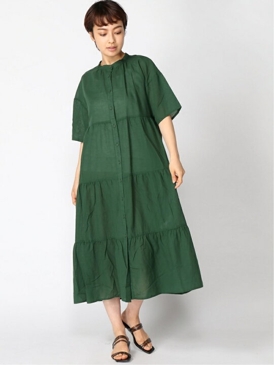 楽天市場】【SALE／74%OFF】Samansa Mos2/ティアードシャツワンピース 
