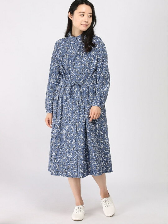 楽天市場 Sale 60 Off 小花柄ワンピース Samansa Mos2 サマンサモスモス ワンピース 長袖ワンピース ブルー グリーン パープル Rba E Rakuten Fashion Sm２ サマンサモスモス
