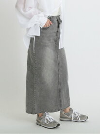 【SALE／27%OFF】デニムロングスカート sm2rhythm サマンサモスモス スカート その他のスカート グレー ブルー【RBA_E】【送料無料】[Rakuten Fashion]