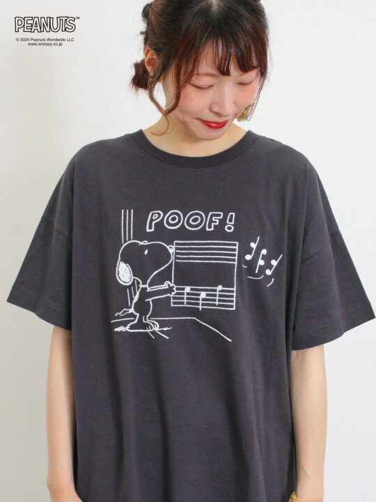 楽天市場】【SALE／49%OFF】【PEANUTS*Samansa Mos2】プリントTシャツ 