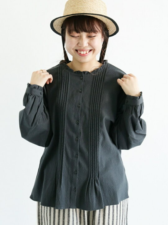 楽天市場】【SALE／70%OFF】Samansa Mos2/ピンタック襟フリルブラウス 