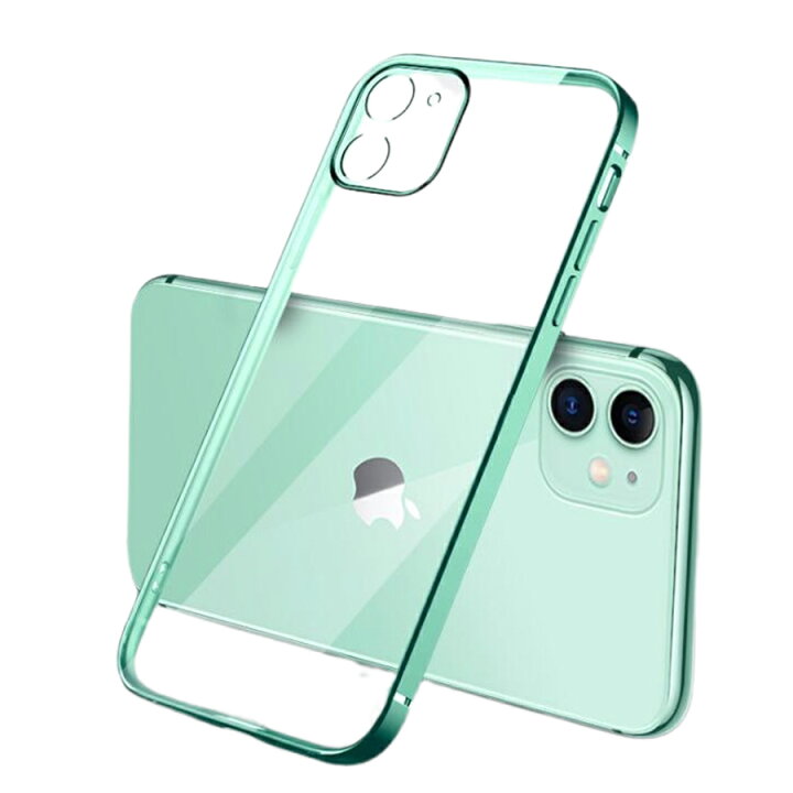 楽天市場 Iphone 12pro 背面ケース ケース カバー 保護 フチカラー 縁 ゴールドメッキ クリア 透明 カメラレンズカバー シンプル おしゃれ 可愛い カラーバリエーション ミント Sma Town