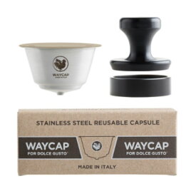 WayCap ドルチェグスト カプセル 互換 コーヒー フィルター エスプレッソ ドリッパー イタリア産 ステンレス ネスカフェ ネスレ 1個セット