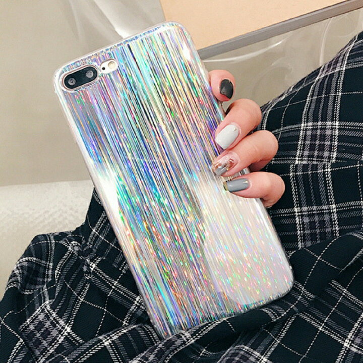 楽天市場 送料無料 メール便 Iphone8 Iphone7 Iphone6s ケース ホログラム キラキラ 虹色 かわいい おしゃれ 人気 キラキラ かわいい Iphone ケース アイホン アイフォン アイフォン ケース Iphoneケース スマホケース スマートフォン カバー 未発売 特典 即納
