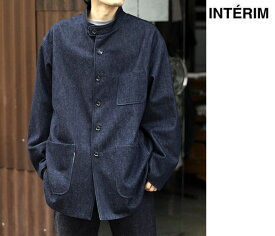 インテリム INTERIM ハイパービック カシミヤデニム フォレスティエール ジャケット HYPER BIG CASHMERE DENIM FORESTIERE (IT23A003-HB)