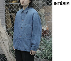 インテリム INTERIM ハイパービック ユーズド ユーティリティー ダンガリー デニムジャケット HYPER BIG USED,30s USMC UTILITY DUNGAREE JACKET (IT23A017-HB)