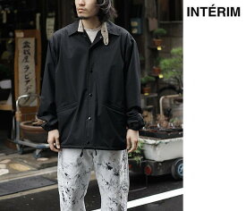 インテリム INTERIM ハイパービッグ ダーミザクス ウォータープルーフ コーチジャケット HYPER BIG DERMIZAX WATER PROOF COACH JACKET (IT24S067)